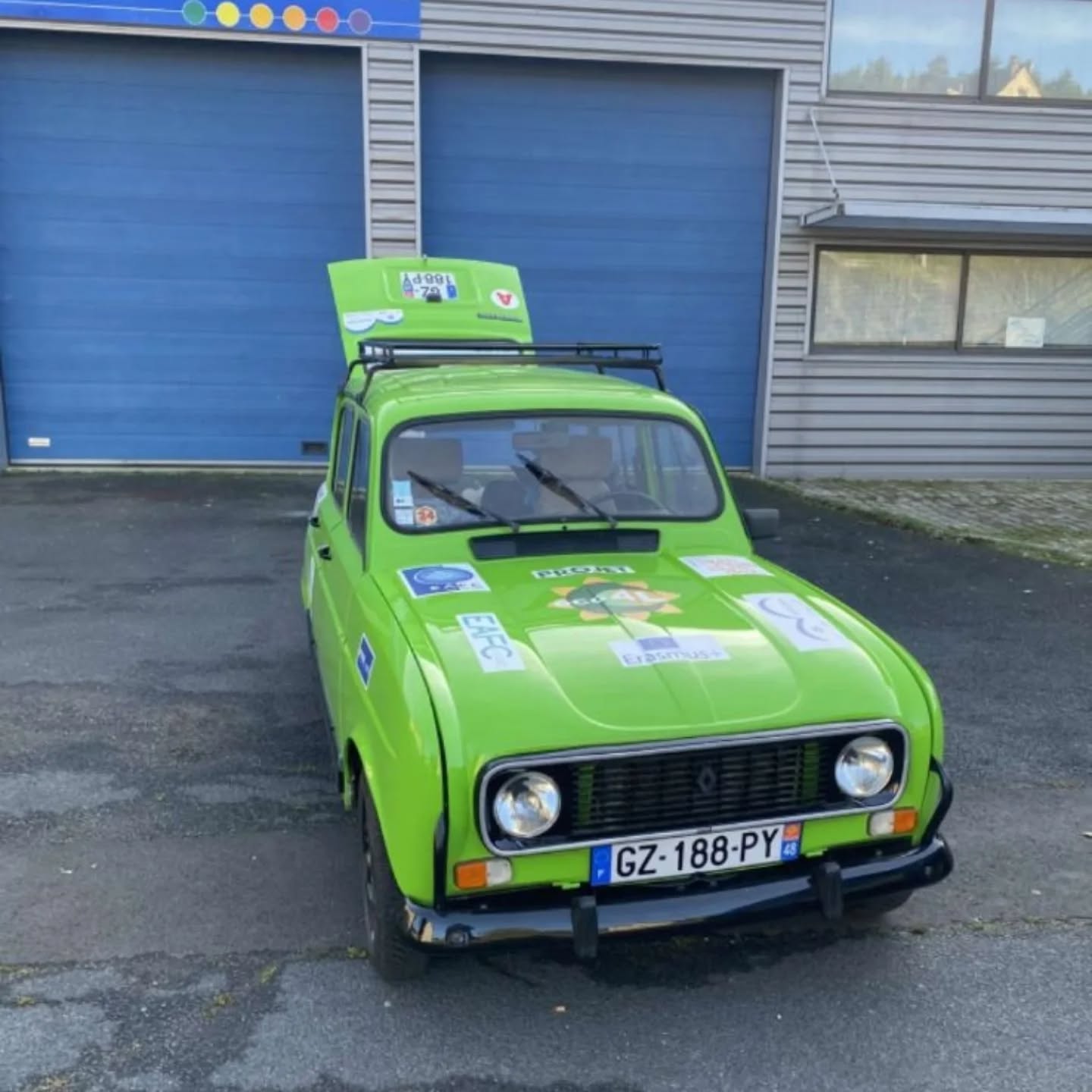 4L Langogne avec logos